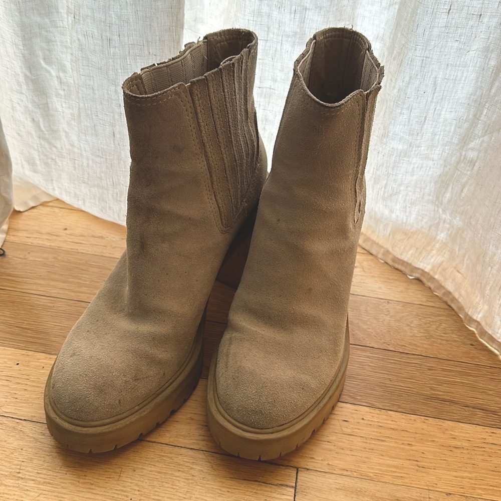 Dolce Vita Castor H20 Booties in Sand Color